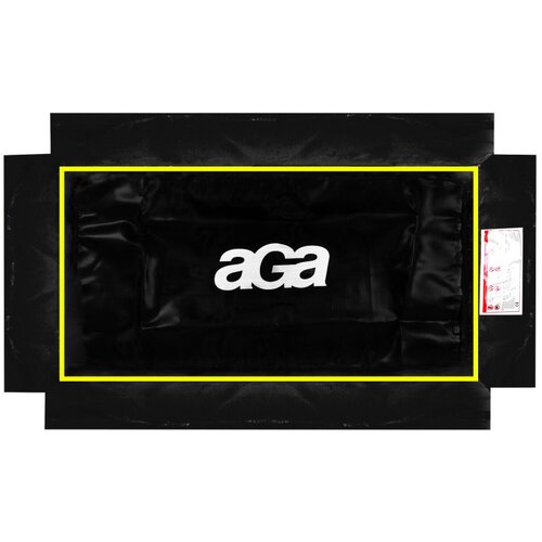 Aga Pokrivalo za vzmeti za pravokotno trampolino 244x335 cm Črna/Rumena, (21550660) Cene