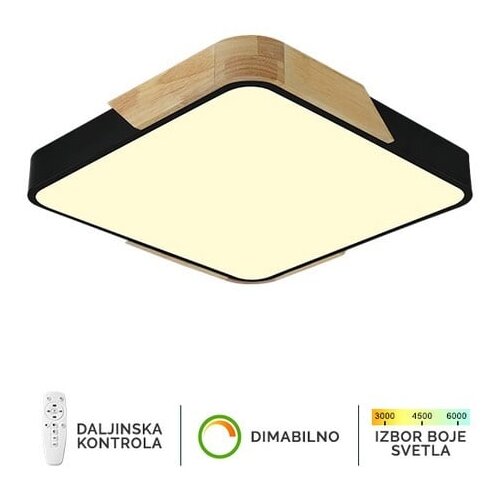  plafonska lampa F2812-20C bk+wd Cene