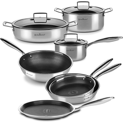 Rosmarino 10-delni set posod s pokrovkami hexapro, (21727511) Slike