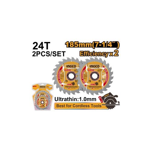 Ingco REZNA PLOČA ZA DRVO 2/1 TCT TSB1853 Cijene