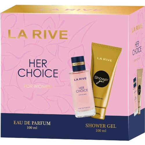 La Rive Her choice ženski set (edp 100ml+ sg100ml) Slike