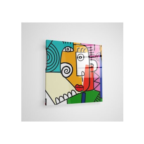 Wallity Dekorativna slika na kaljenom staklu, 70x70cm, &amp;Scaron;arena Slike