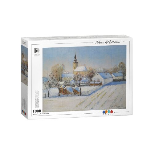 Oddo Slagalica Serbian Art Collection, Sava &Scaron;umanović, &Scaron;id u zimu, 1000 delova Cene