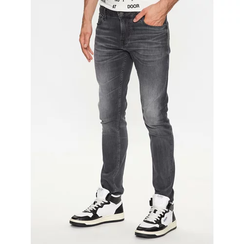 Guess Jeans hlače Miami M2YAN1 D4Q52 Siva Skinny Fit