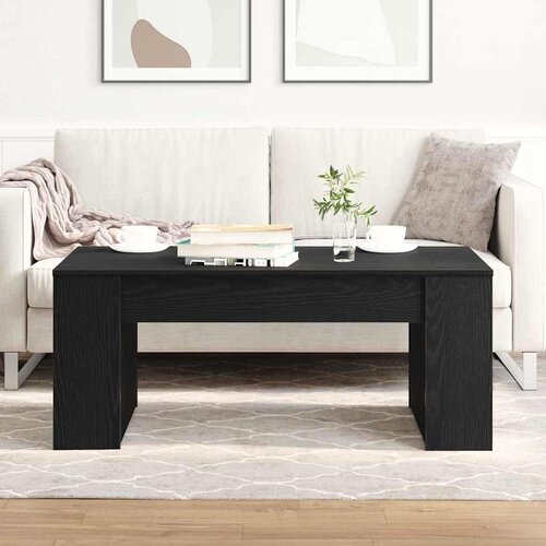  Kava Stol Crni hrast 102 x 55 x 42 cm Konstruirano drvo Cene