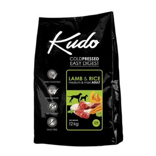 Kudo lamb & rice adult medium & maxi 3Kg Cene