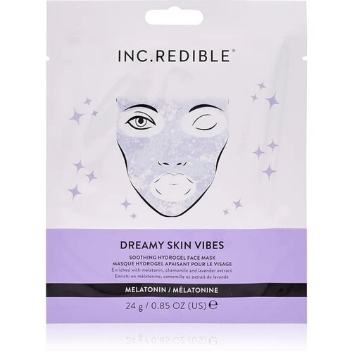 Nails Inc. INC. Redible Dreamy Skin Vibes hidrogelna maska s pomirjajočim učinkom 24 g Slike