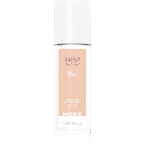Mexx Simply For Her New dezodorant v razpršilu za ženske 75 ml Cene