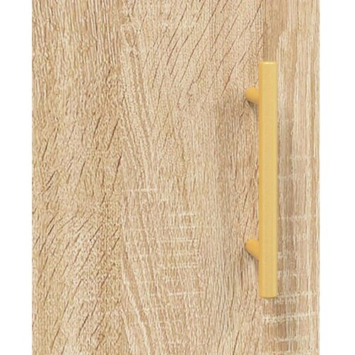 vidaXL Visoka komoda sonoma hrast 69,5x34x180 cm inženirski les Cene