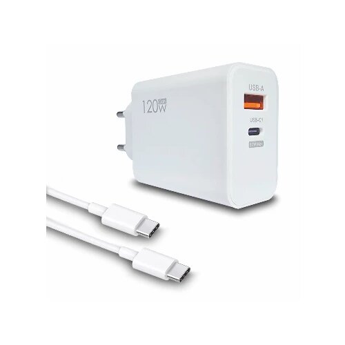 BAVIN Bavitel punjač 120W Usb A+ Type C + kabl Type C/Type Cbela KeKe-PD003 Slike