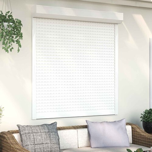  Roletna Bijeli 130 x 140 cm Aluminij i poliuretan Cijene
