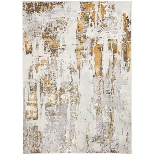 Think Rugs Siva/zlata preproga 170x120 cm Apollo - Think Rugs Cene