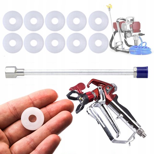 Rosfix SET BRIZGALNA PIŠTOLA RX-PRO Z ŠOBO 517, LANCO 30 CM IN 10 TESNIL | 7/8", 248 BAR, 660 G, (5000036438) Cene