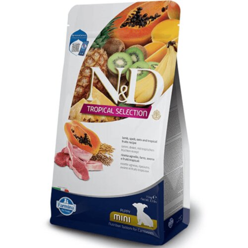 N&D tropical lamb puppy mini - 5 kg Cene