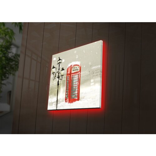 Wallity Slika sa LED osvetljenjem 2828DACT-44, 28x28 cm Cene