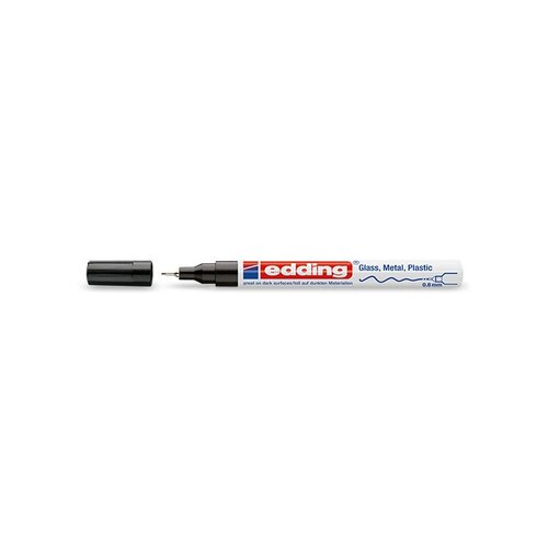 Edding paint marker EDE780001 E-780, 0,8 mm, črn 10 KOS Slike