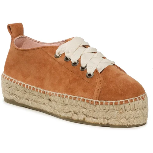 Manebi Espadrile Lace-Up Espadrilles R 3.9 E0 Cuero