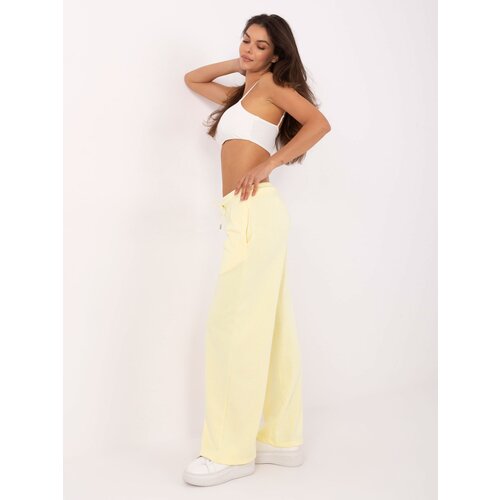 RELEVANCE Pants-RV-DR-A590.08-Light Yellow Cene