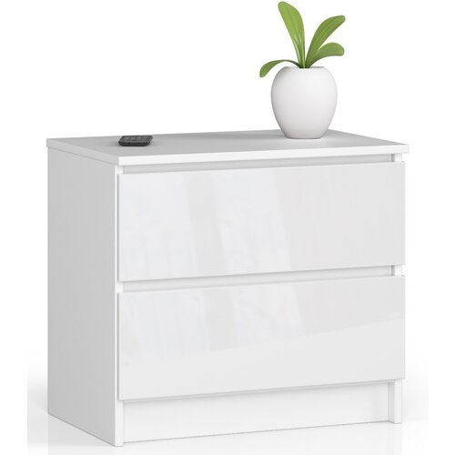 AKORD KOMODA K60 2SZ CLP BELO SJAJ, (21702821) Cene