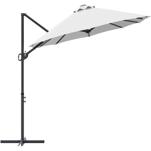  Suncobran Pijesak 372 x 198 x 243 cm Poliester i aluminij Slike