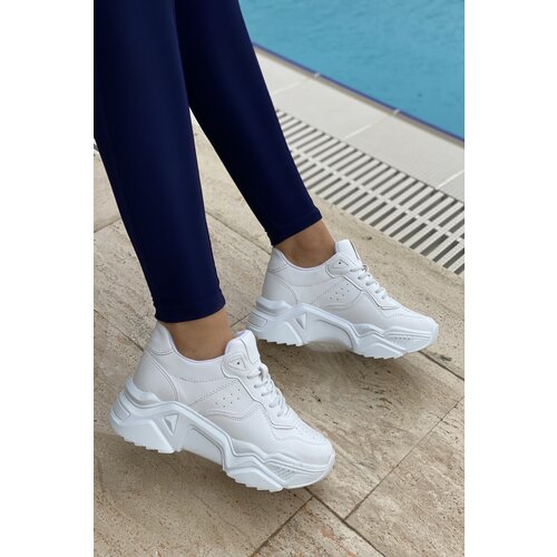 İnan Ayakkabı WOMEN'S WHITE SNEAKER SNEAKERS Slike