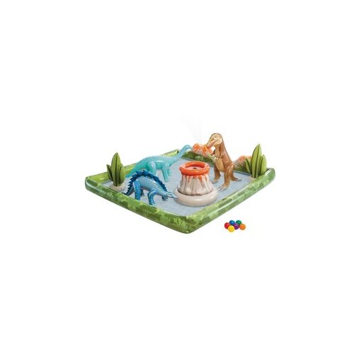Intex Dečiji bazen igraonica Dino Avantura 201x201x36cm 56132NP Cene