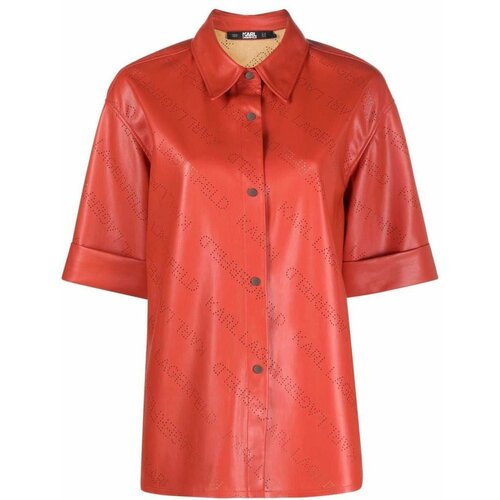 Karl Lagerfeld - - Crvena ženska košulja kratkih rukava Cene