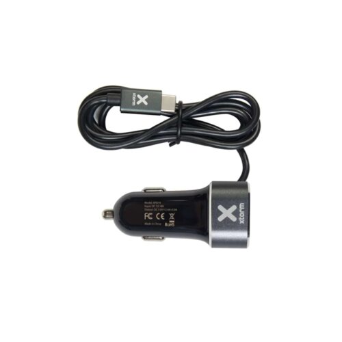 Xtorm Autopunjac - Uni 1xUSB & USB-C- Black - 2,4A + 3A Cijene