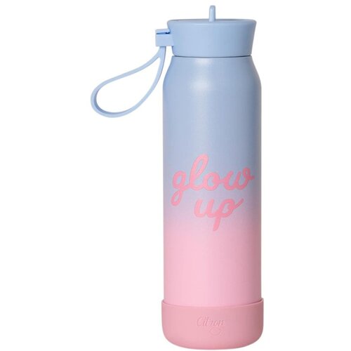 Citron Boca za vodu 350 ml Glow up Blue Pink WB_350_Blue_Pink_Glowup Slike
