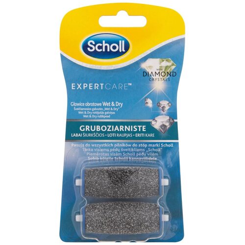 Scholl Expert Care Wet & Dry Roller Heads with Diamond Crystals Extra Coarse pedikir 2 kom za žene Cene