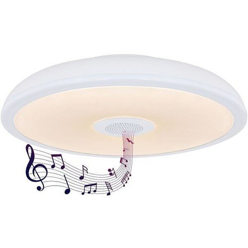 Globo Okrugla stropna LED svjetiljka Sabatino (21 W, Ø x V: 30 x 5,5 cm, Opal) Cijene