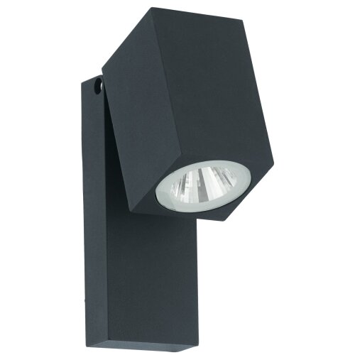 Eglo sakeda spoljna zidna lampa, led, 5w, 3000k, liveni aluminijum/antracit Cene