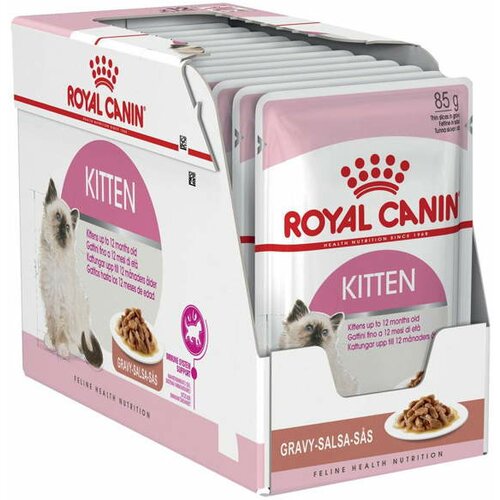 Royal Canin kesice za mačiće kitten instinctive - sosić 85g Slike
