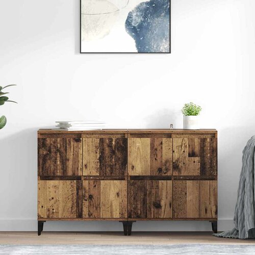  Komode 2 pcs Staro drvo 60 x 35 x 70 cm Konstruirano drvo Cene