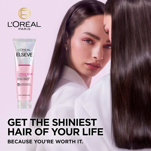 L&amp;acute;Or&amp;eacute;al Paris L&amp;#039;Oreal Paris balzam za lase brez sijaja - Elseve Glycolic Gloss Slike