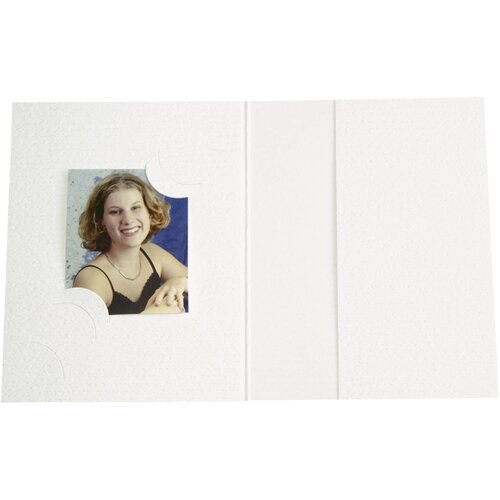 DAIBER 1x100 Passport photograph folders for 3 sizes , white Slike