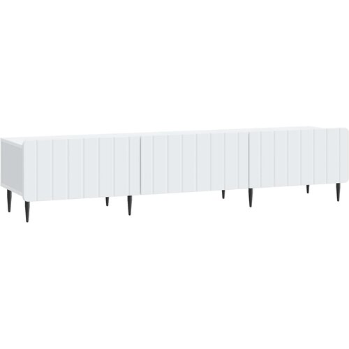  TV ormar s ladicama Bijela 147 x 34 5 x 32 cm Konstruirano drvo - Bijela Cene