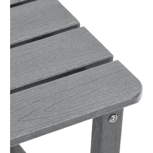  3-dijelni vrtni lounge set svijetlosiva HDPE Slike