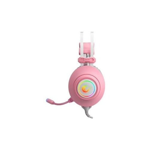  Slušalice sa mikrofonom gaming RAMPAGE RM-K1 PULSAR pink, USB, 7.1 Surround+Vibration, RGB, dugi fleksibilni mikrofon Cijene