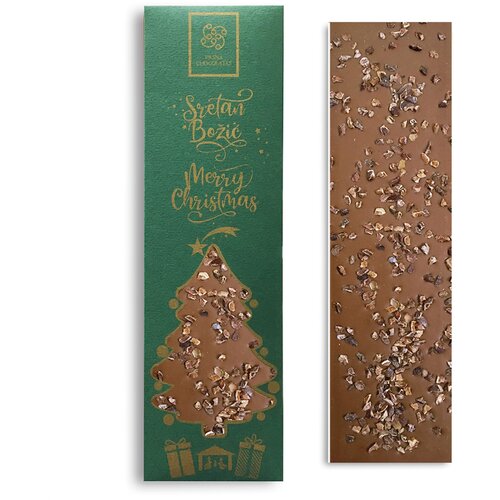 Vrsna Chocolates Čokolada s prženim kakao sjemenkama, 100g Slike