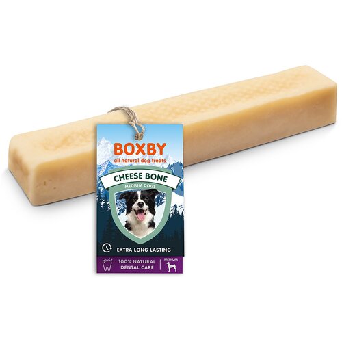 Boxby Cheese Bone - Za srednje velike pse (10-20 kg) Cene