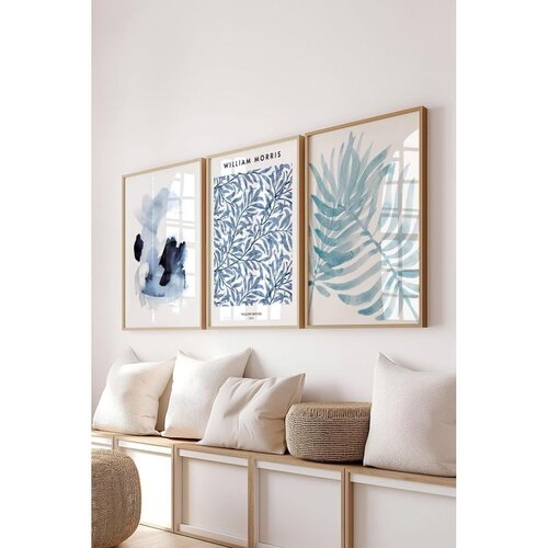 WALLXPERT &Ccedil;-300786 - 3040 set dekorativnih slika u vi&scaron;e boja (3 komada) Cene