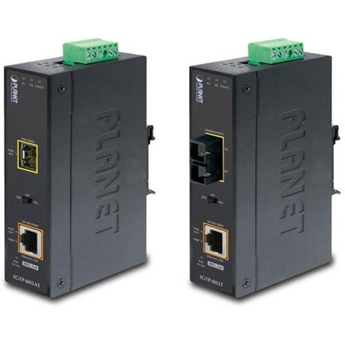 PLANET Technology Corporation Planet Industrial 1G Open slot Optical SFP to 1GbE RJ45 802.3at PoE Media Converter (-40 to 75C) Cijene