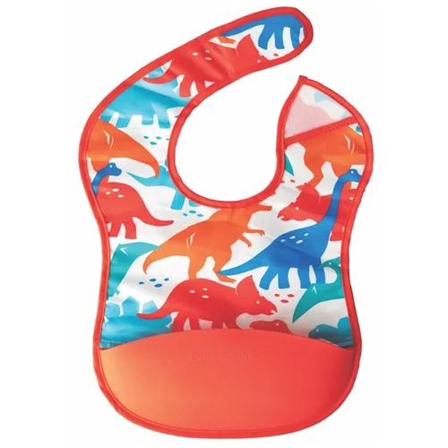 Tiny Twinkle Bib Red Dino podbradnik 1 kom