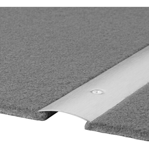 LOGOCLIC Prehodni profil 112 (Plemenito jeklo mat, 2,7 m x 30 mm x 3,5 mm, Vrsta montaže: Vijaki, Z vdolbino v sredini) Cene