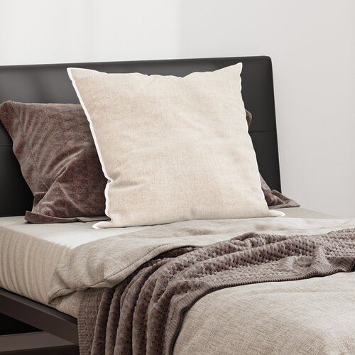 VidaXL Vzglavnik Bela 80 x 80 cm 85gsm 100% poliester Slike