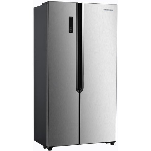 Heinner SBS frižider HEINNER HSBS-H442NFXE++ 442l/NoFrost/90x177/Inverter/Inox Slike