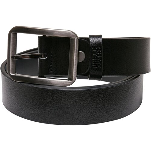 Urban Classics Accessoires Synthetic Leather Thorn Buckle Basic Belt black Slike