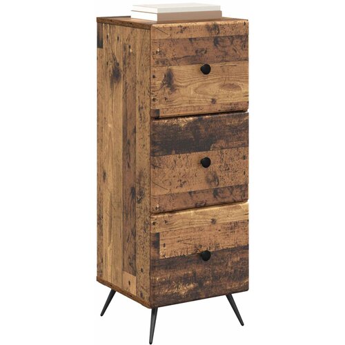  Ormar s ladicama Staro drvo 33 x 34,5 x 90 cm Konstruirano drvo Slike