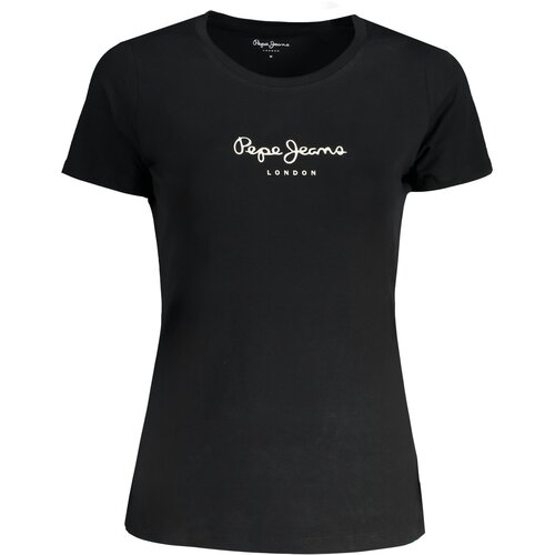 PepeJeans WOMEN&amp;amp;#39;S SHORT SLEEVE T-SHIRT BLACK Slike